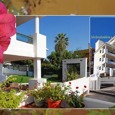 Isla De 2, 80m From The Sea, Amazing View,ac, Bbq,private Parking * Benalmadena